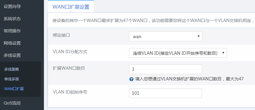 wan口